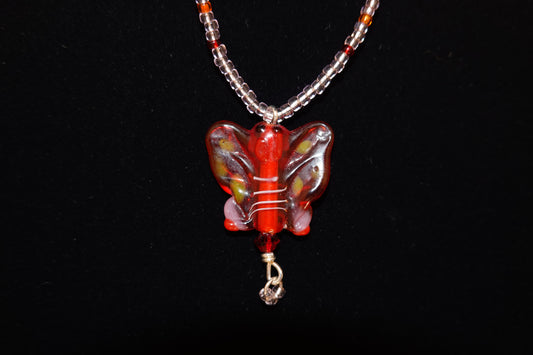 Flutterberry necklace