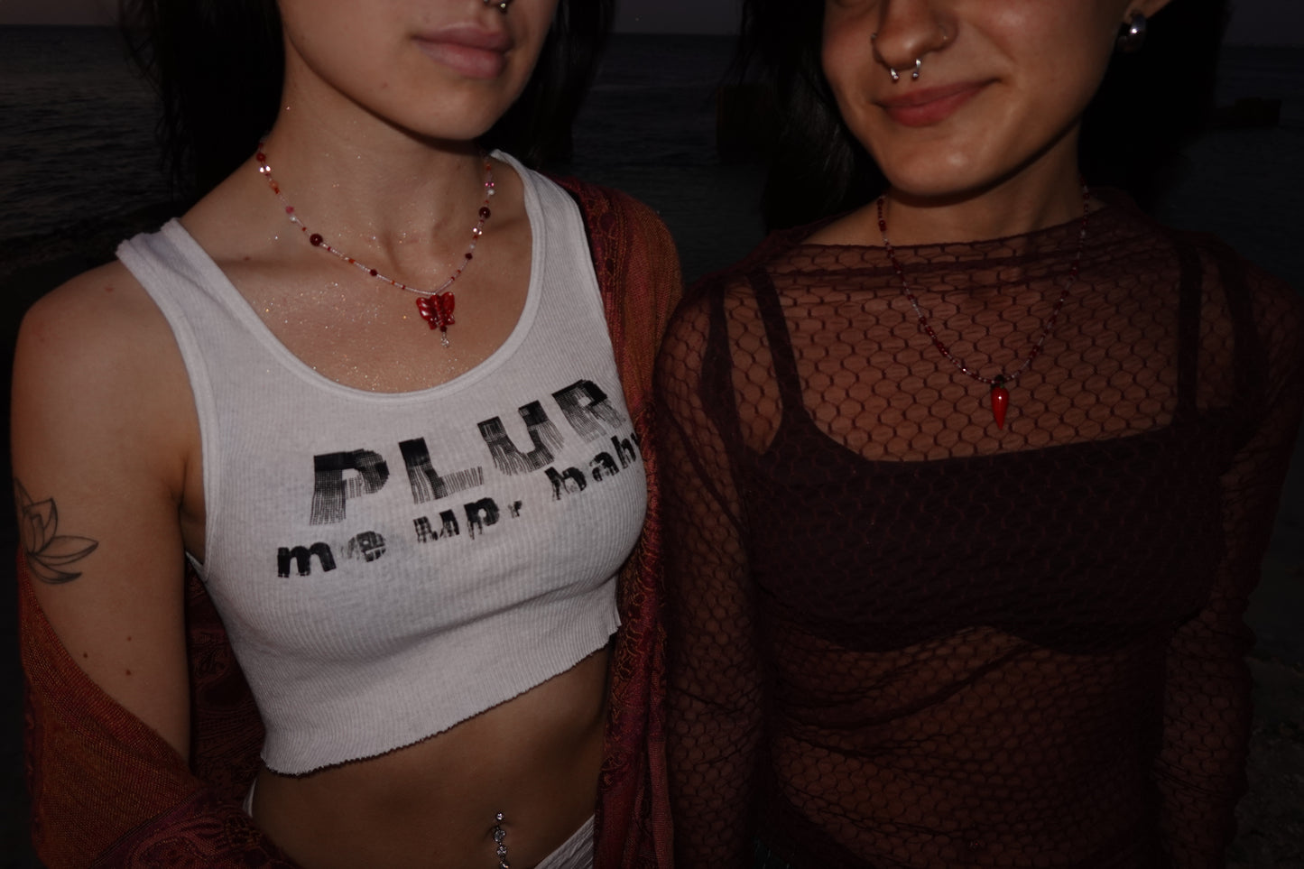Flutterberry necklace